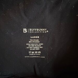 BuffBunny Classic Black Leggings size L